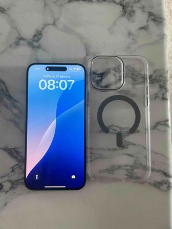 iPhone 15 pro max blue