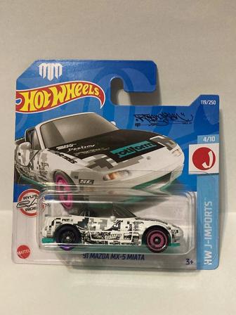 Hotwheels | Хотвиллс машинка | Mazda MX-5 Miata