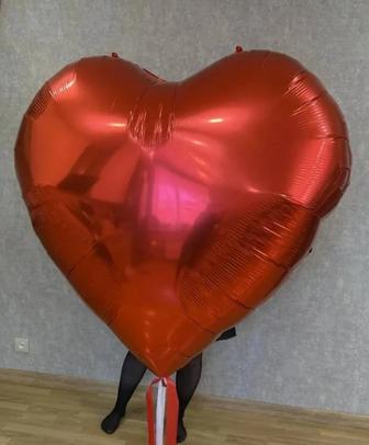 Шар гигант в виде сердца