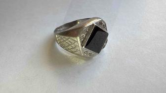 Мужской серебряный перстень 
Размер21