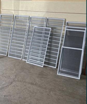 Москитные сетки Внутренний наружный с установкой ремонт окна демонтаж