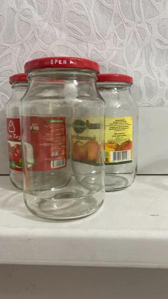 Продам стеклянные банки закручивающиеся 1литровые