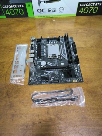 Angxun H610M-4D4 (Rev 1.1) Intel H610, LGA1700 (Intel), ОЗУ 2xDDR4 DIMM, до