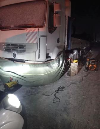 Отогрев авто любая техника пусковое зарядное дизель пушка генератор провода