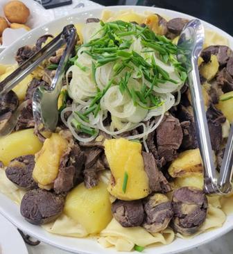 Приготовление бешбармака