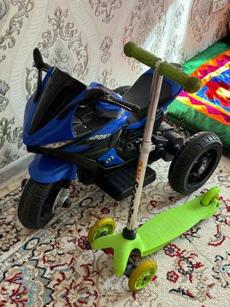 Машинка мотоцикл