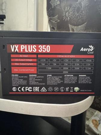 Блок питания Aerocool VX Plus 350 w.