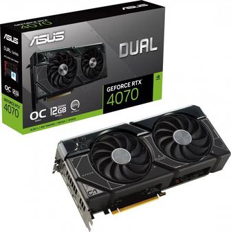 Продам видеокарту RTX 4070 AsuS Dual OC