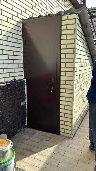 Изготовление металлических дверей.