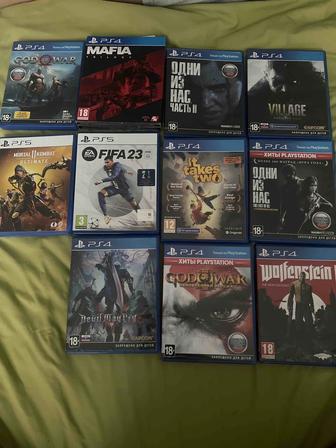 Продам игры на ps5 ps4