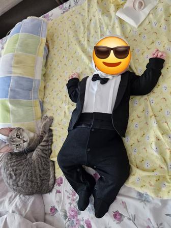 Детский смокинг для грудничка