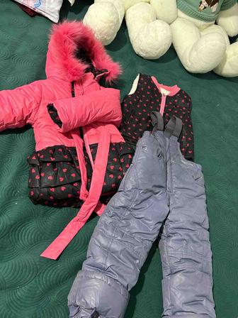 Детская зимняя куртка тройка