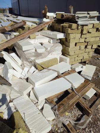 Продам остатки пенопласта и утеплителя