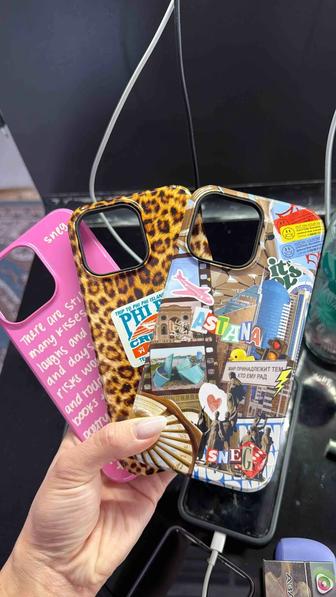 3 чехла от бренда Sneg на айфон 14 pro max