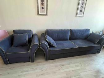 Продам диван с креслом