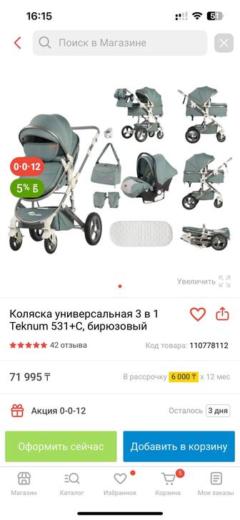 Коляска 2в1 Teknum 531