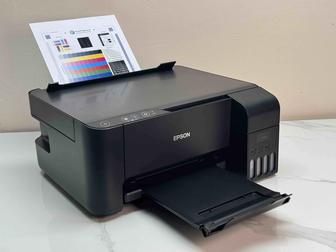 Цветной принтер epson l3100 доставка установка