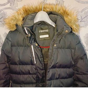 Пуховик финский Reima черный