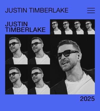 билет (2шт) на Justin Timberlake (Star ring танцпол) (23.07.25) в Тбилиси