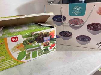 Новая посуда,овощерезка