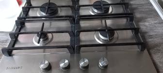 продам варочную плиту 4х комфорочную электроподжигом газовый баллон с газом