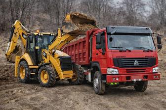 Самосвал HOWO 25 т Вывоз мусора, песок, щебень , отсев и др. НЕДОРОГО