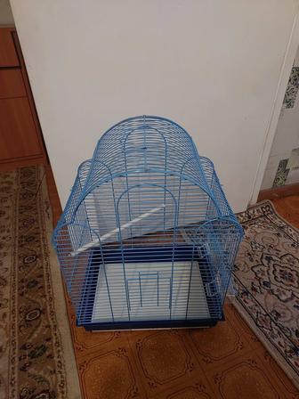 Клетка большая попугаем