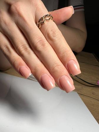 Маникюр с гель покрытием