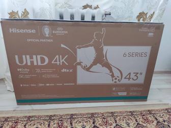 Продам телевизор Hisense 43 дюйма 43A6K UHD