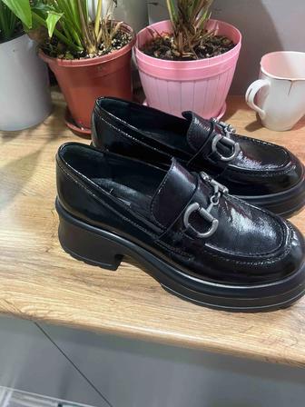 Обувь срочно лофер таза кожа лакированный турция качестов натрулаь кожа