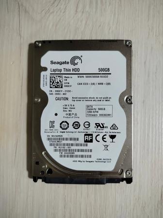 Ноутбучный hdd Seagate 2.5 500gb