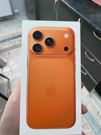 Новый Айфон 17 PRO 256гб , оранжевый, ашылмаган, не Китай