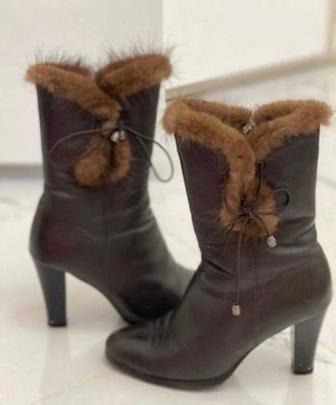 Зимний обувь сапоги ботинки