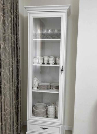 Шкаф Гербор Кентукки 69.5x44x210см, белый, 2 штуки