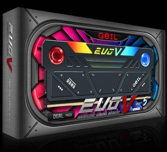 Продам оперативную память GeIL EVO V DDR5 32GB (216GB), 7200 MHz, CL36