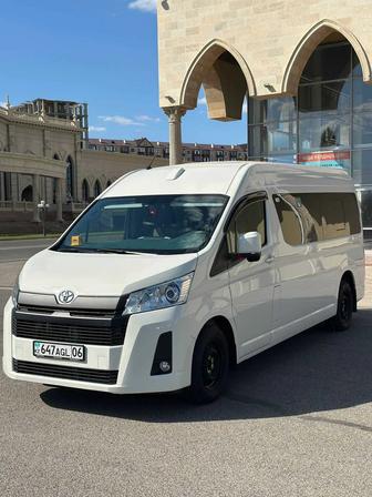 Аренда. Микроавтобус TOYOTA HIACE 2021