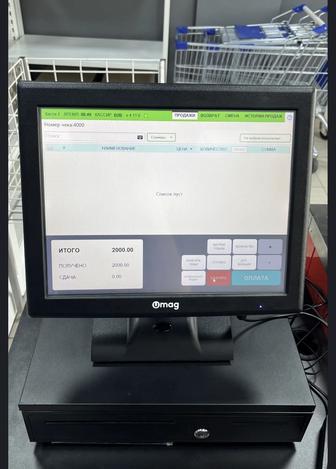 Umag программа, кассовое оборудование, принтер чеков, сканер, моноблок