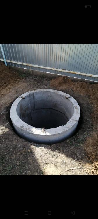 Жер қазу жұмыстарын жасаймыз. Копаем Септик, туалет, траншея.