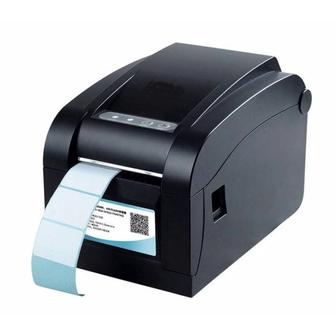 Принтер этикеток чеков 2 в 1 Xprinter XP-350B POS термопринтер чековый для