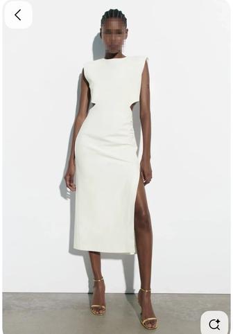 Платье Zara белое