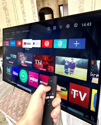 ТЕЛЕВИЗОР ANDROID SMART TV 50 дюймов TCL