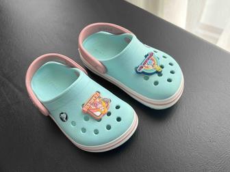 Crocs на девочку, оригинал, размер С7 (23-24)