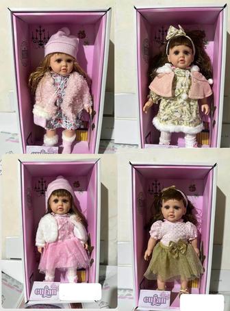 Кукла реборн Gufan музыкальный 38 см