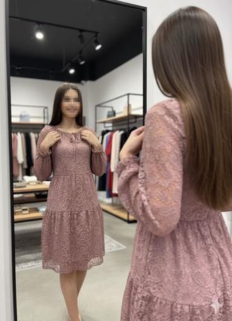 Продам нежное платье в стиле casual chic