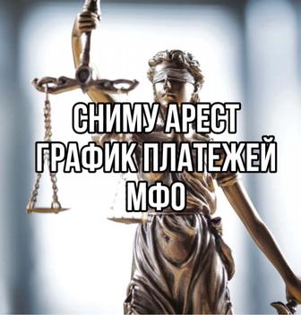 Сниму арест, составлю иск, юридическая помощь