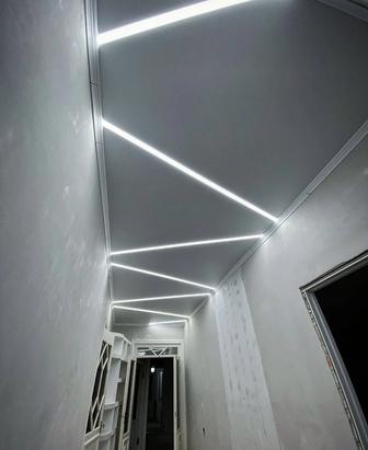 Натяжение потолки