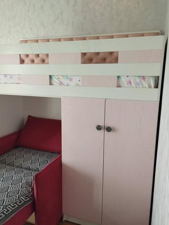 Продам кровать со встроенным шкафом