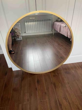 Зеркало круглое в раме