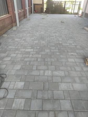 Укладка брусчатки