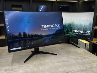 Большой Игровой изогнутый монитор 31.5 AOC C32G1, 1920x1080, 144Hz, VA, 1ms